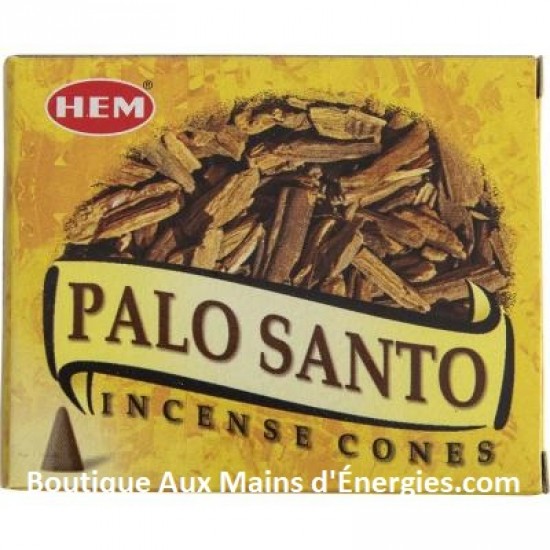 HEM CONE INCENSE - PALO SANTO (12 BOXES / 10)